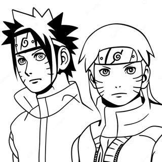 Naruto En Hinata Kleurplaat 58364-48504