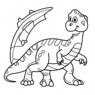 Carnivore Dinosaurus Kleurplaat 58414-48531