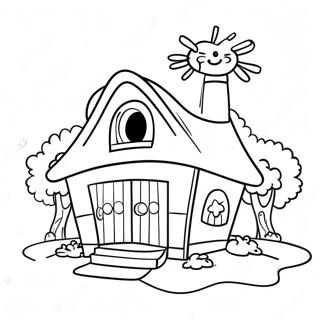 Playhouse Disney Kleurplaat 58485-48591