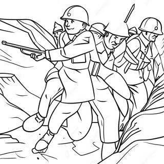 Gravenoorlog Ww1 Soldaten Kleurplaat 58525-48620