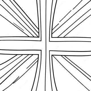 Union Jack Vlag Kleurplaat 58546-48635