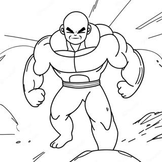 Jiren In Strijdhouding Kleurplaat 58596-48682