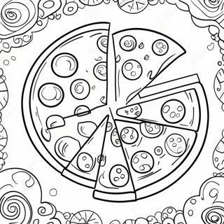 Leuke Breuken Pizza Kleurplaat 58846-48886