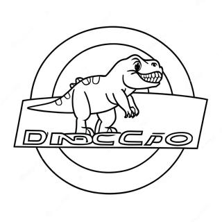 Dinoco Kleurplaten