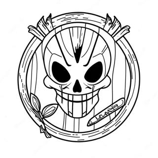 Dead By Daylight Logo Kleurplaat 59546-49422