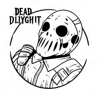 Dead By Daylight Logo Kleurplaat 59546-49423