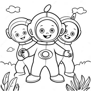 Teletubbies Kleurplaat 5964-4762