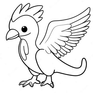 Articuno Kleurplaten