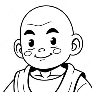 Krillin Kleurplaten