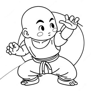 Krillin Kleurplaat 59826-49646