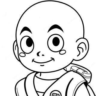 Krillin Kleurplaat 59826-49647