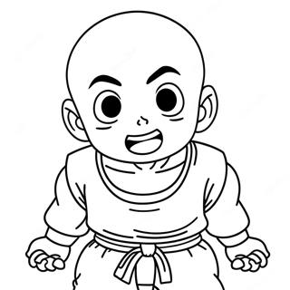 Krillin Kleurplaat 59826-49648