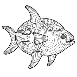 Helicoprion Kleurplaat 60526-50203