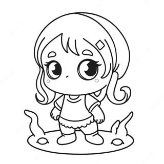 Chibi Horror Kleurplaten