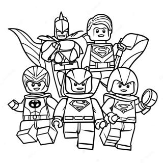 Lego Justice League Kleurplaat 60716-50362