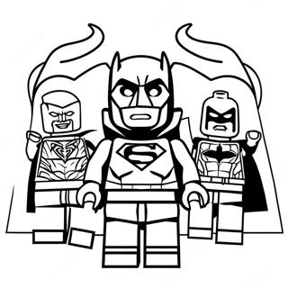 Lego Justice League Kleurplaat 60716-50363