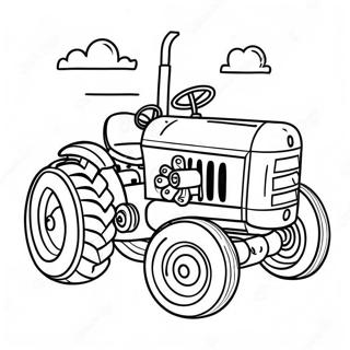 Gelukkige Verjaardag Tractor Kleurplaat 60856-50474