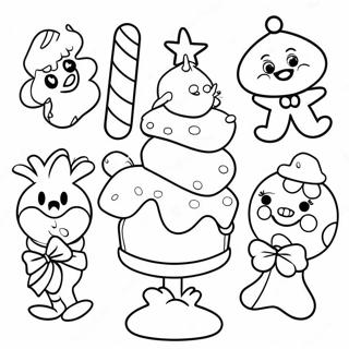 Candyland Personages Kleurplaat 61206-50752