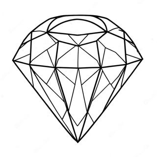 Diamant Kleurplaat 6134-4899