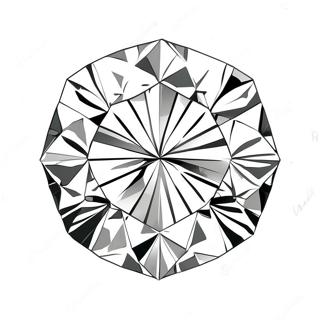 Sprankelende Diamant Kleurplaat 6135-4901