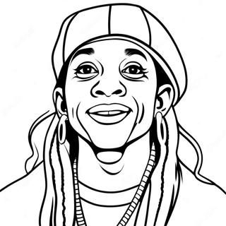 Lil Wayne Kleurplaten