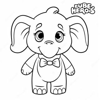 Eubie De Olifant Higglytown Helden Kleurplaat 61767-51194