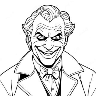 Joker Batman Kleurplaat 61886-51295