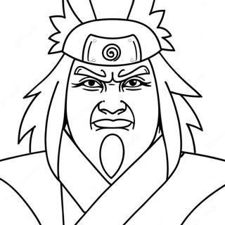 Jiraiya Kleurplaat 61916-51307