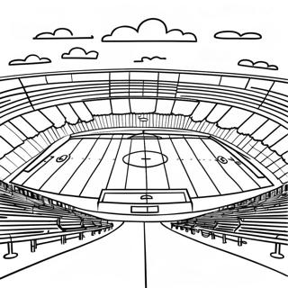 Realistisch Voetbalveld Kleurplaat 61926-51324