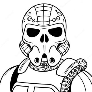 Skull Trooper Kleurplaat 63029-52176