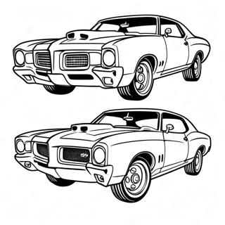 Pontiac Gto Kleurplaten