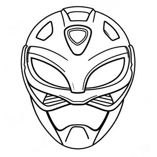 Power Ranger Masker Kleurplaat 63449-52499