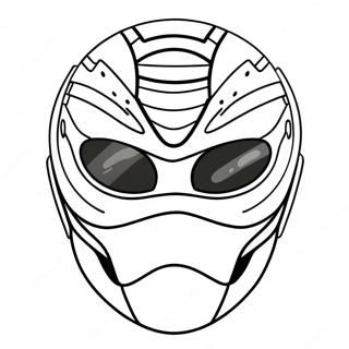 Power Ranger Masker Kleurplaat 63449-52500