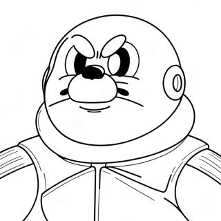 Dr Robotnik Kleurplaten