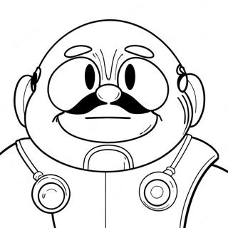 Dr Robotnik Kleurplaat 63469-52502