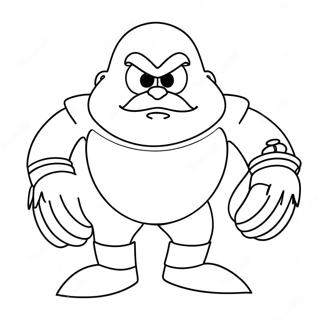 Dr Robotnik Kleurplaat 63469-52503