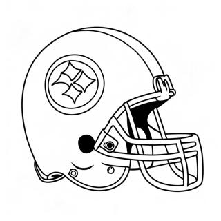 Kleurplaat Van Het Logo Van De Pittsburgh Steelers 6354-5076