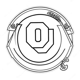 Kleurplaat Van Het Oklahoma Sooners Logo 64039-52976