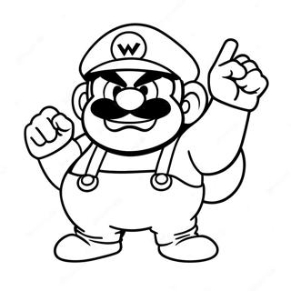 Wario Kleurplaat 6444-5244