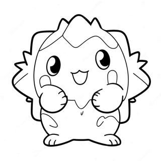 Togepi Kleurplaten