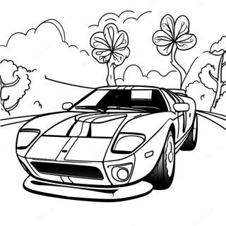 Classic Ford Gt Racing Kleurplaat 64511-53338