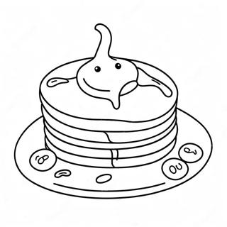 Pannenkoek Kleurplaat 6464-5260