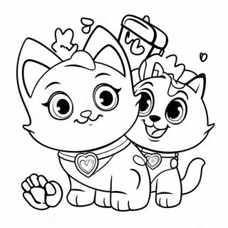 Charmante Kat Pack Paw Patrol Kleurplaat 64951-53686