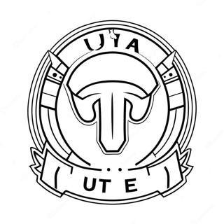 Utah Utes Kleurplaten