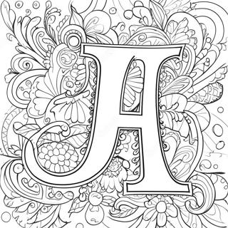 Letter H Kleurplaat 651-519