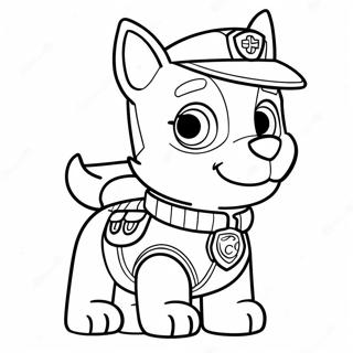 Tracker Paw Patrol Kleurplaten