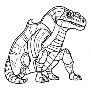 Scorpius Rex Kleurplaten