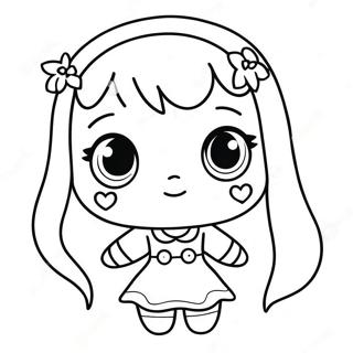 Kawaii Chibi Kleurplaat 65590-54192