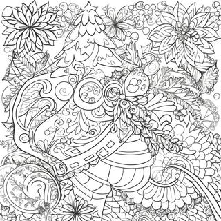 Kerst Zentangle Patronen Kleurplaat 65740-54298