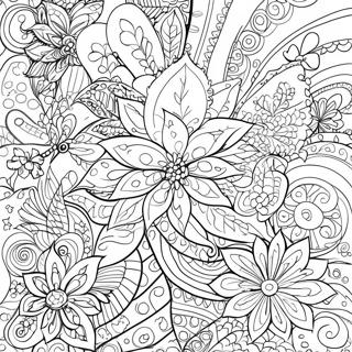 Kerst Zentangle Patronen Kleurplaat 65740-54300